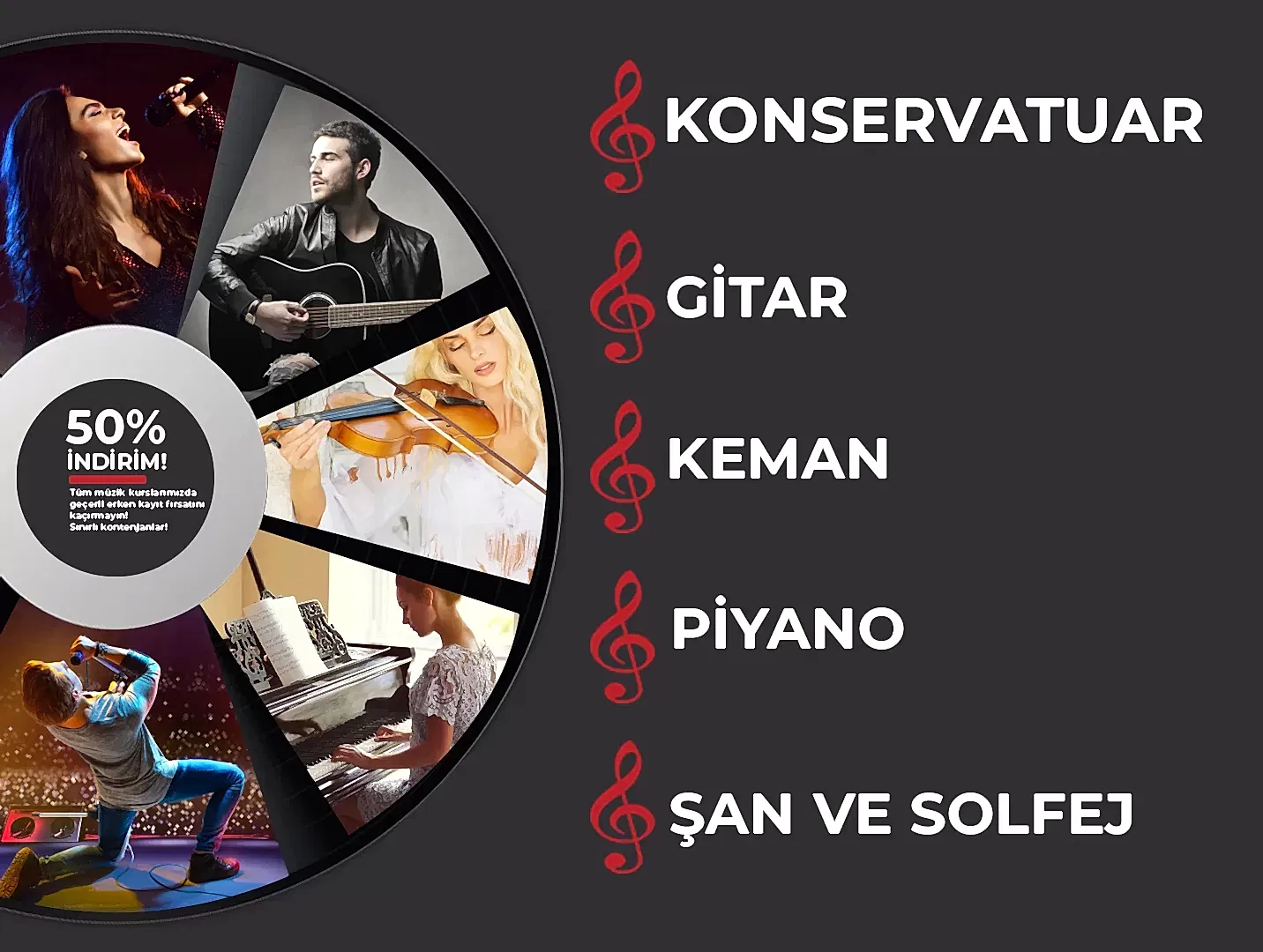 müzik ve enstrüman eğitimleri