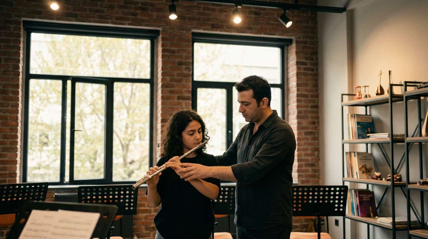 Yan Flut Dersi Ucreti